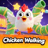 Chicken Walking chicken walking