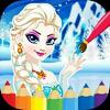 Coloring Ice Queen Book coloring ice queen book