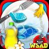 Princess Dish Washing-Cleanup princess dish washing-cleanup