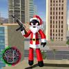 Santa Claus Stickman Rope Hero Gangstar Crime santa claus stickman rope hero gangstar crime