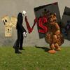 Slenderman VS Freddy The Fazbear slenderman vs freddy the fazbear