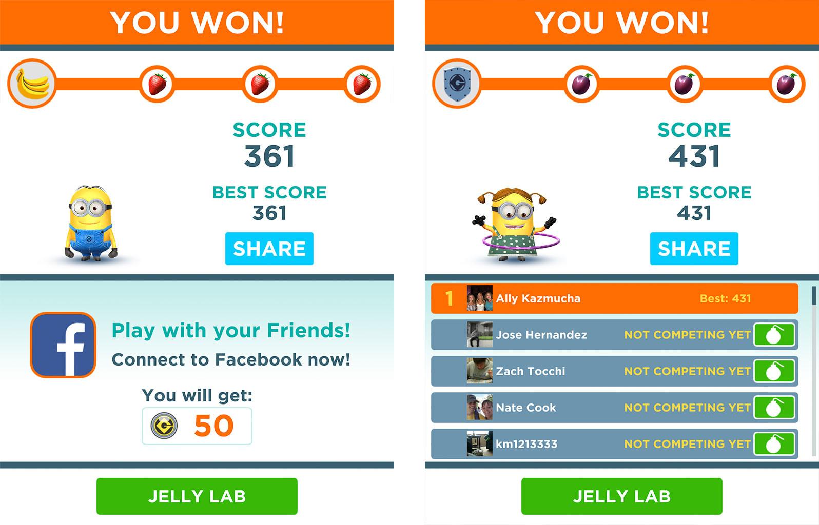 despicable me minion rush