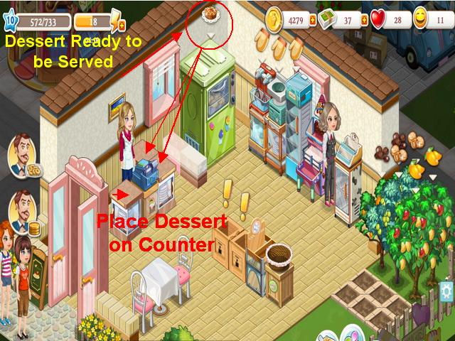 dessert shop