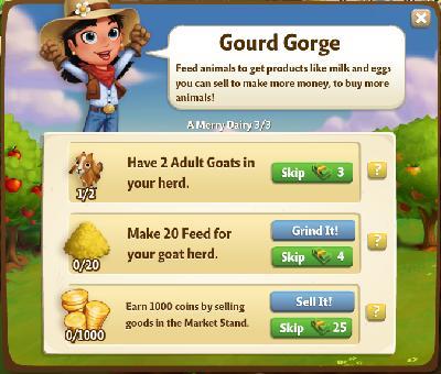 farmville 2 a merry dairy: gourd gorge rewards, bonus