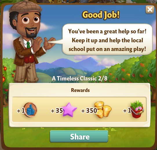 farmville 2 a timeless classic: casting ain't easy rewards, bonus