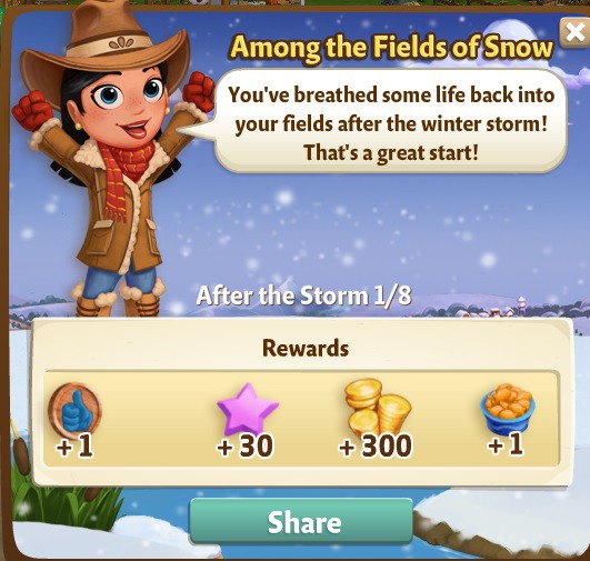 farmville 2 after the storm: at storm s end rewards, bonus