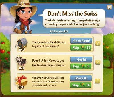 farmville 2 all fur you: don't miss the swiss rewards, bonus