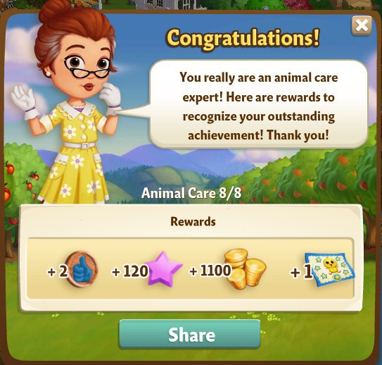 farmville 2 animal care: chasing shadows rewards, bonus