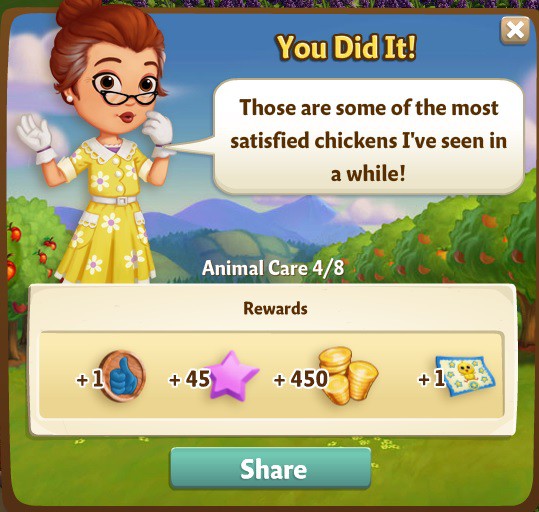 farmville 2 animal care: foul play rewards, bonus