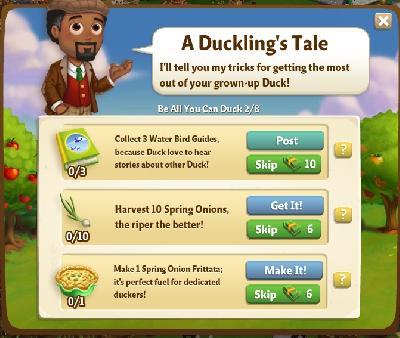 farmville 2 bee all you can duck: a ducklings tale rewards, bonus