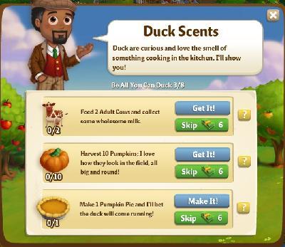 farmville 2 bee all you can duck: duck scents rewards, bonus