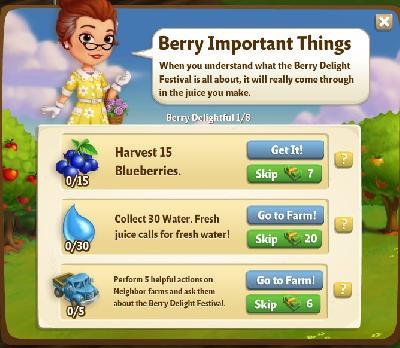 farmville 2 berry delightful: berry important things rewards, bonus