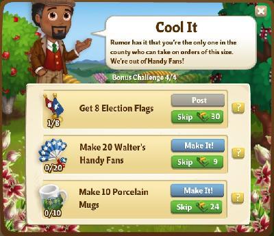 farmville 2 bonus challenge: cool it rewards, bonus