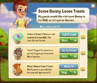farmville 2 bunny and hutch: some bunny loves treats rewards, bonus