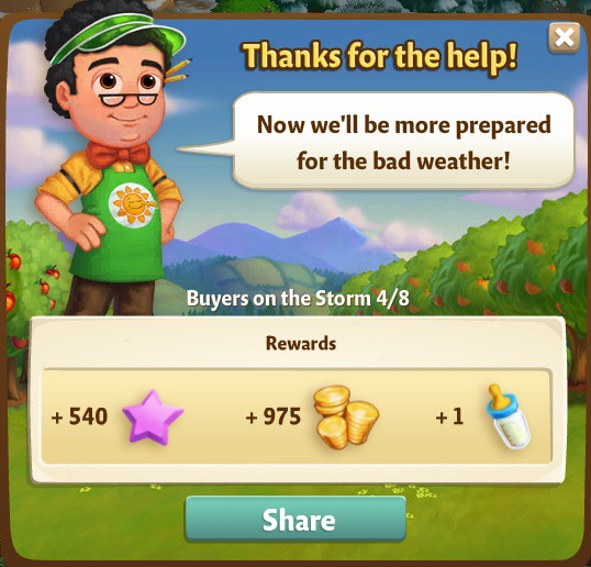 farmville 2 buyers in the storm: more bunnies, more problems rewards, bonus