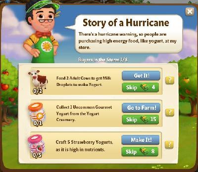farmville 2 buyers in the storm: story of a hurricane rewards, bonus