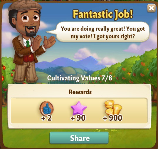 farmville 2 cultivating values: indecisions, indecisions. rewards, bonus