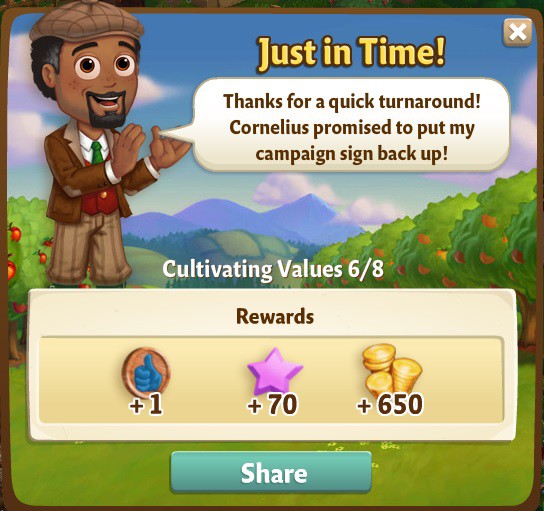 farmville 2 cultivating values: we hafta moussaka rewards, bonus