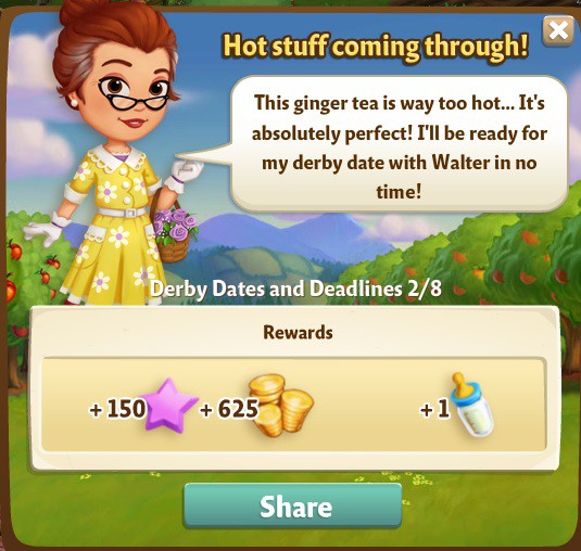 farmville 2 derby dates and deadlines: some like it hot rewards, bonus
