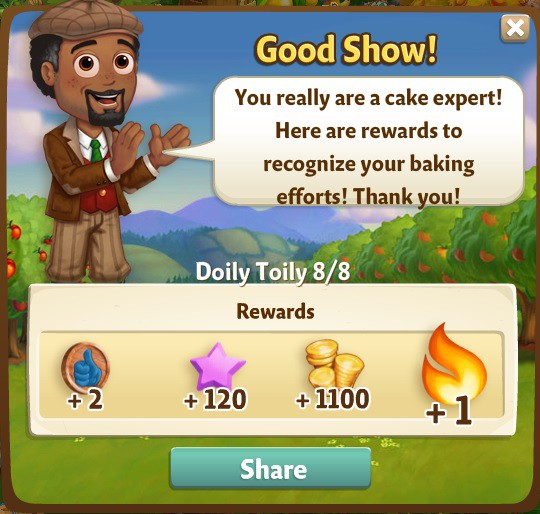 farmville 2 doily toily: a fig gig rewards, bonus