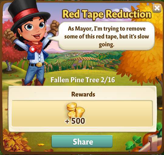 farmville 2 fallen pine tree: an otter annoyance rewards, bonus