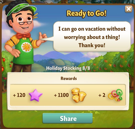 farmville 2 holiday stocking: how dairy you rewards, bonus