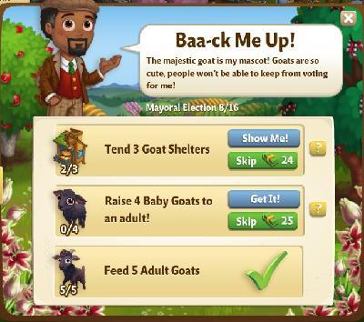 farmville 2 mayoral election: baa-ck me up rewards, bonus