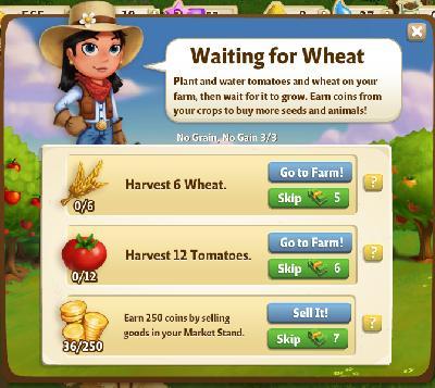 farmville 2 no grain, no gain: waiting for wheat rewards, bonus