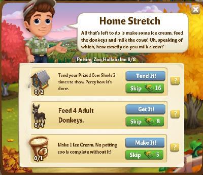 farmville 2 petting zoo hullabaloo: home stretch rewards, bonus