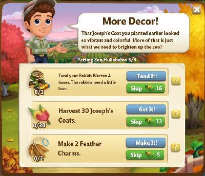 farmville 2 petting zoo hullabaloo: more decor rewards, bonus