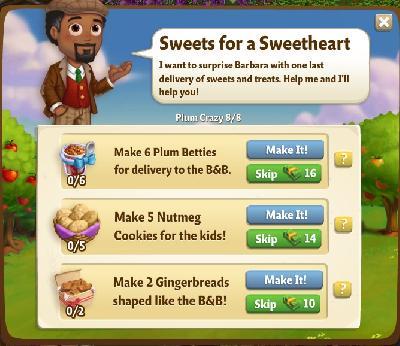 farmville 2 plum crazy: sweets for a sweetheart rewards, bonus