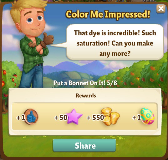 farmville 2 put a bonnet on it: color me curious rewards, bonus