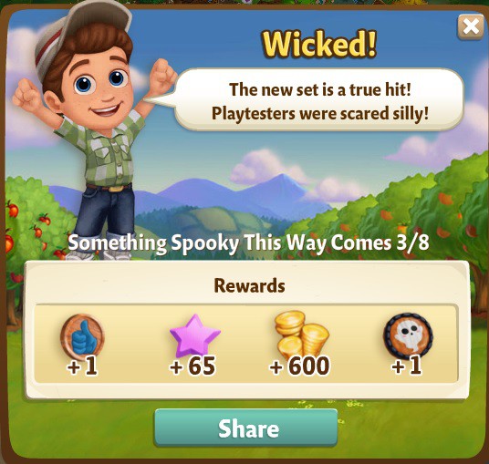 farmville 2 something spooky this way comes: bone appetit rewards, bonus