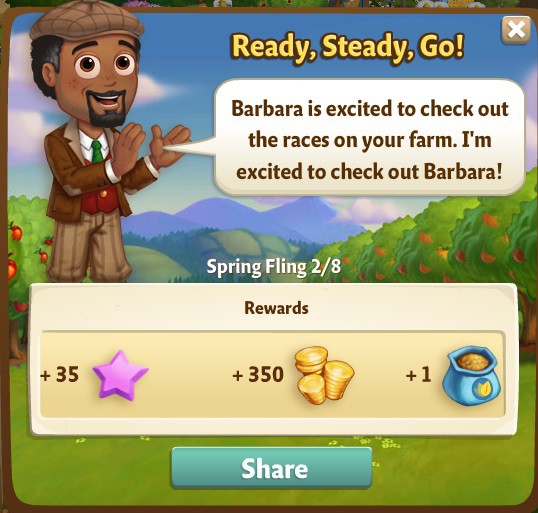 farmville 2 spring fling: thunder pork rewards, bonus