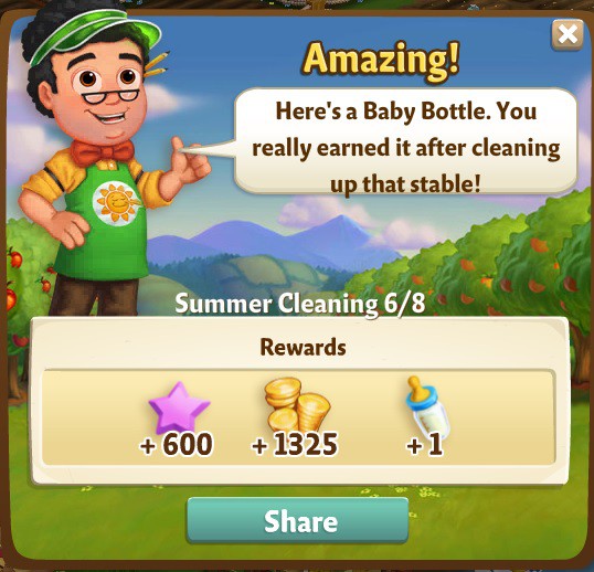 farmville 2 summer cleaning: saddle up rewards, bonus