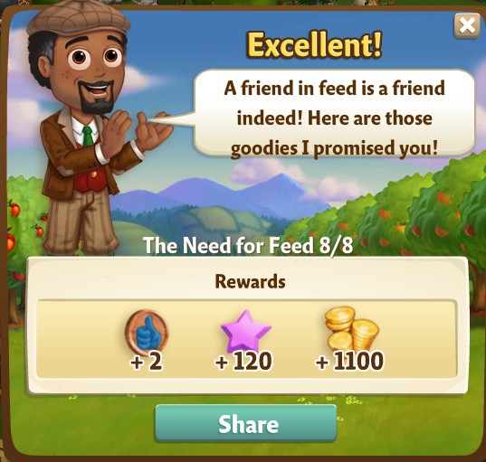 farmville 2 the need for feed: butterfingers rewards, bonus