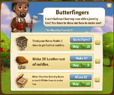 farmville 2 the need for feed: butterfingers rewards, bonus