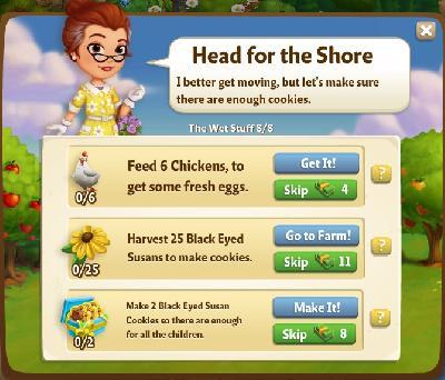 farmville 2 the wet stuff: head for the shore rewards, bonus