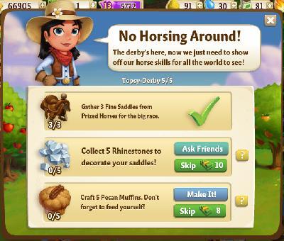 farmville 2 topsy-derby: no horsing around rewards, bonus