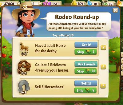 farmville 2 topsy-derby: rodeo round-up rewards, bonus