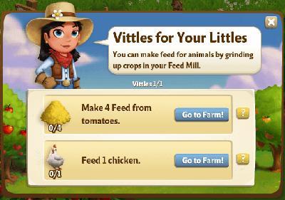 farmville 2 vittles for your littles rewards, bonus