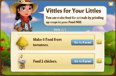 farmville 2 vittles: vittles for your little rewards, bonus
