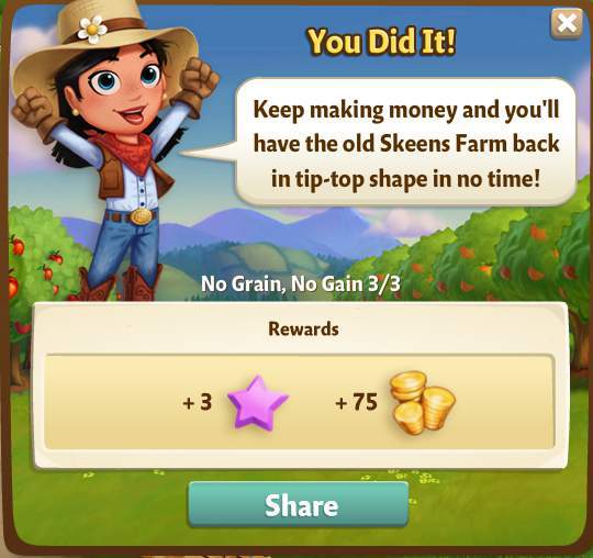 farmville 2 waiting for wheat rewards, bonus