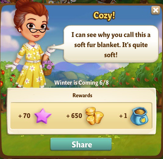 farmville 2 winter is coming: fast and furry us rewards, bonus