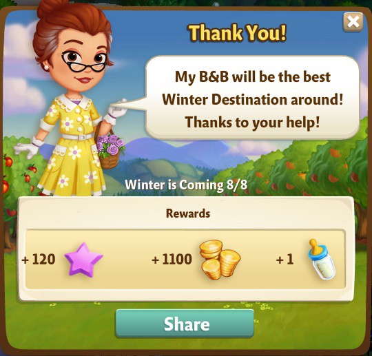 farmville 2 winter is coming: horse blanket bingo rewards, bonus