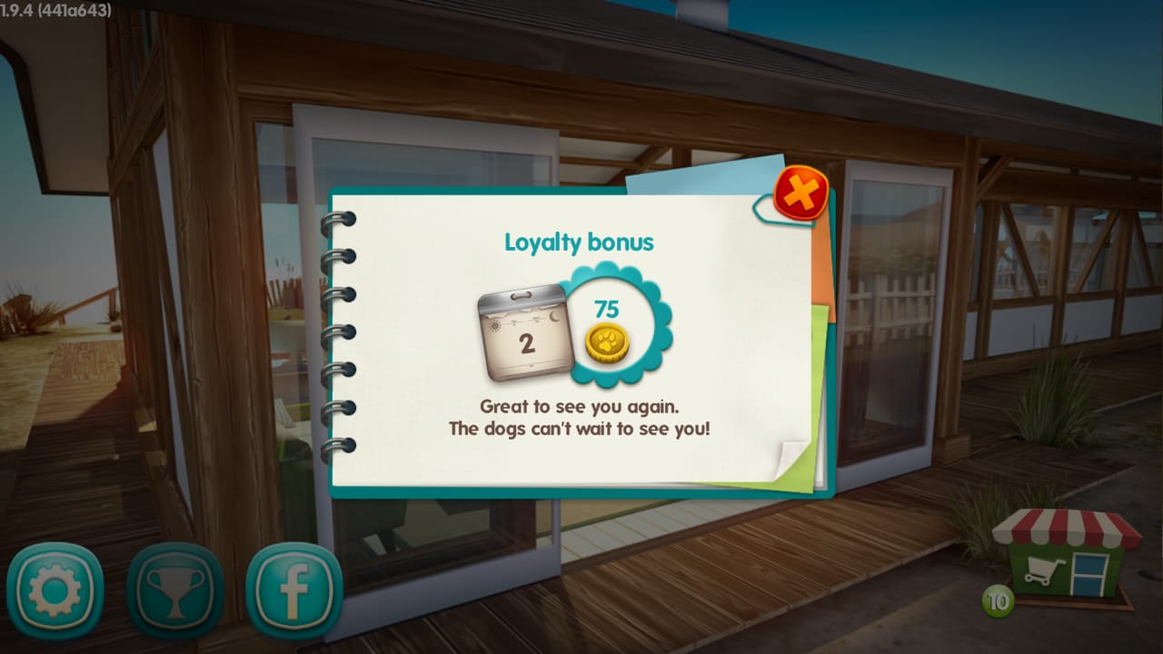 DogHotel – Play with dogs and manage the kennels
