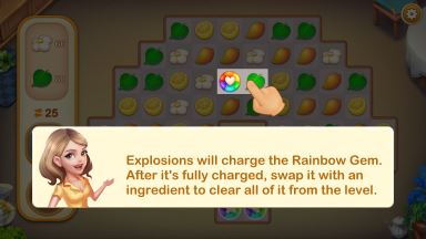 Dream Cafe Game rainbow