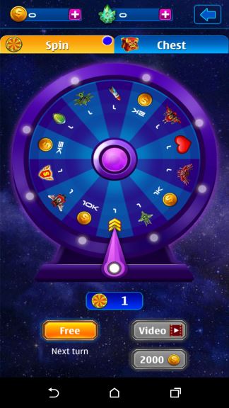 Galaxy Invader Infinity Cheat Spins