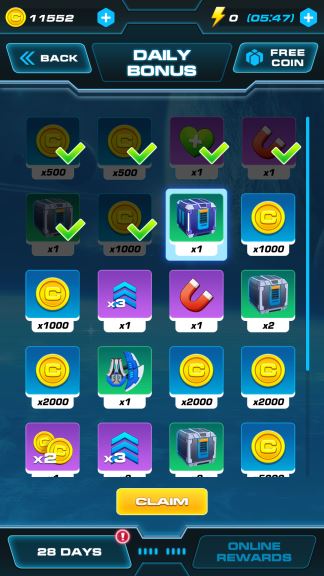 Galaxy War shooter Game cheats