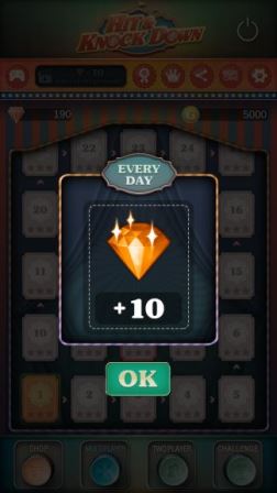 Hit And Knock Down Cheats